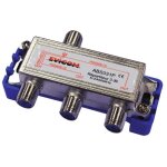 R�partiteur tv 5 - 2400 mhz - fiche f - 3 sorties evicom