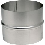 Raccord aluminium pour gaine de ventilation - diamtre 110 / 116 mm ten