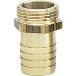 Raccord d'arrosage laiton m�le 12 / 17 � 12 anquier