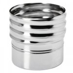 Raccord inox diamtre 80 mm - tubage flexible mle 125 x 131 ten