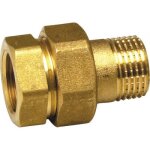 Raccord union laiton � visser - filetage 12 / 17 thermador