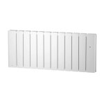 Radiateur lectrique chaleur douce beladoo nativ - bas - 1500 w - blanc noirot