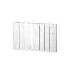 Radiateur lectrique chaleur douce beladoo nativ - bas - 750 w - blanc noirot