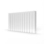 Radiateur �lectrique � inertie s�che 1500w connect� wifi - blanc - olympia rointe