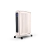 Radiateur mobile à inertie sèche 2000w avec panneau digital - style rointe Radiateur mobile à inertie sèche 2000w avec panneau digital - style rointe