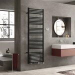Radiateur sche - serviettes lectrique avec soufflant fleche booster - 1000w - noir irsap