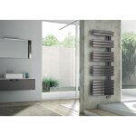 Radiateur sche - serviettes lectrique soul rss - 750w - noir - collecteurs  gauche irsap