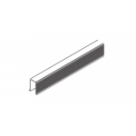 Rail de guidage bas pour porte coulissante - junior 40, 80, 120 / a hawa