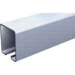Rail porte coulissante sportub 35 x 30 mm - charge 80 kg - longueur 4 m mantion