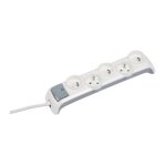 Rallonge multiprise - prises d�sax�es - cordon 1, 5 m - 5 prises ebenoid