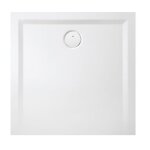 Receveur de douche - 70 x 70 cm - lisse blanc - space minéral s leda Receveur de douche - 70 x 70 cm - lisse blanc - space minéral s leda