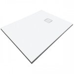 Receveur de douche antid�rapant recoupable - 90x90 cm - blanc - fiteo pellet asc
