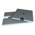 Receveur de douche à carreler - extra - plat - avec bonde - wedi fundo plano 120x90 cm wedi Receveur de douche à carreler - extra - plat - avec bonde - wedi fundo plano 120x90 cm wedi