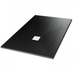 Receveur de douche - recoupable - 80x120 - anthracite - relief plus quare Receveur de douche - recoupable - 80x120 - anthracite - relief plus quare