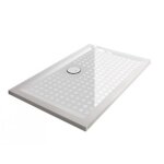 Receveur de douche space mineral blanc - antidérapant - 70 x 90 cm leda Receveur de douche space mineral blanc - antidérapant - 70 x 90 cm leda