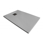 Receveur de douche - texturé - extra - plat et anti - dérapant 140x90 gris bathluxe Receveur de douche - texturé - extra - plat et anti - dérapant 140x90 gris bathluxe