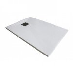 Receveur de douche - texturé - extra - plat et anti - dérapant 100x80 blanc bathluxe Receveur de douche - texturé - extra - plat et anti - dérapant 100x80 blanc bathluxe