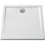 Receveur de douche ultra - plat c�ramique antid�rapant cascade 90x90 cm vitra