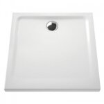 Receveur � poser extra - plat en c�ramique - 90x90 cm vitra