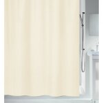 Rideau de douche - polyester - primo - 120 x 200 cm - beige spirella
