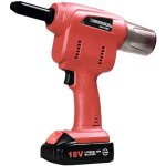 Riveteuse 18v go252 pour rivets � 3, 2 � 5 mm - 2 batteries et chargeur degometal
