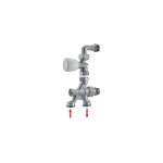 Robinet droit thermostatisable monotube � 4 voies r436 / 1tg giacomini