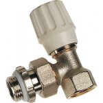 Robinet � visser corps laiton nickel� type �querre - filetage 12 / 17 rbm