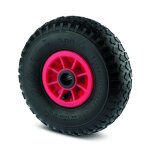 Roue gonflable polypro - rouleaux - pour diable et brouettes - al�sage � 25 mm tente