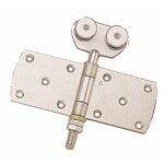 Roulettes doubles � charni�re pour porte coulissante - charge 55 kg rob