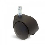 Roulette - pour fauteuils de bureau - fixation par tige 11 x 22 - twiny guitel