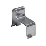 Sabot de portail acier zingu� � sceller - 90 x 120 mm torbel
