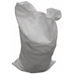 Sacs � gravats - polypropyl�ne tiss�s blancs - 0, 55x, 95m b10 sacherie de pantin