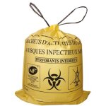 Sacs poubelle pour dchets mous  risques infectieux - 200 sacs bricozor