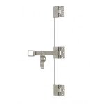 Sachet d'accessoires pour espagnolette plate en inox - 3 coulisseaux torbel Sachet d'accessoires pour espagnolette plate en inox - 3 coulisseaux torbel
