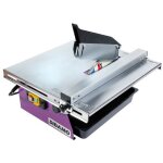 Scie de carrelage portative diaminibox - d 180mm - 800w + 2 disques diamant sidamo