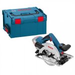 Scie circulaire 165 mm sans fil gks 18v - 57 g solo + coffret l - boxx bosch