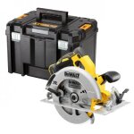 Scie circulaire sans fil xr 18v 184mm - coffret tsak - dcs570nt - xj - sans batterie ni chargeur dewalt ...