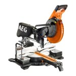 Scie  onglet radiale 1800w -  254 mm - ps254dbe aeg powertools