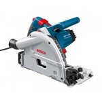 Scie plongeante 1400w - diamtre 165mm + l - boxx 374 + rail de guidage gkt 55 gce bosch