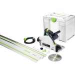Scie plongeante ts 55 febq - plus - fs - avec rail de guidage + lame festool