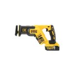 Scie sabre compact xr 18v 5 ah li - ion brushless dcs367p2 - qw - 2 batteries - coffret tstak dewalt