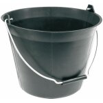 Seau en plastique noir - 11 l taliaplast