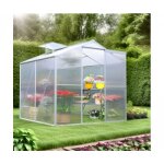 Serre de jardin - 1, 90 x 1, 30 m - 2, 5 m2 habrita