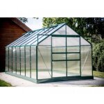 Serre jardin aluminium - 4, 25 x 2, 50 m - 10, 60 m2 habrita Serre jardin aluminium - 4, 25 x 2, 50 m - 10, 60 m2 habrita