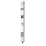 Serrure en applique 2 points - � cylindre - secure bar blanc assa abloy