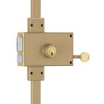 Serrure en applique 3 points horizontale - � tirage - gauche - vega jpm