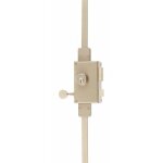 Serrure en applique 3 points - verticale -  tirage - gauche - vega jpm