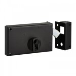 Serrure en applique � crochet - portail coulissant - droite - 00008118 fth thirard