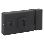 Serrure en applique - � cylindre europ�en - axe et entraxe r�glables fth thirard