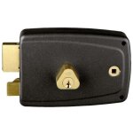 Serrure en applique horizontale - � fouillot - � cylindre - g - match jpm